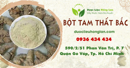 Mua bán bột Củ Tam Thất Bắc giao hàng toàn quốc