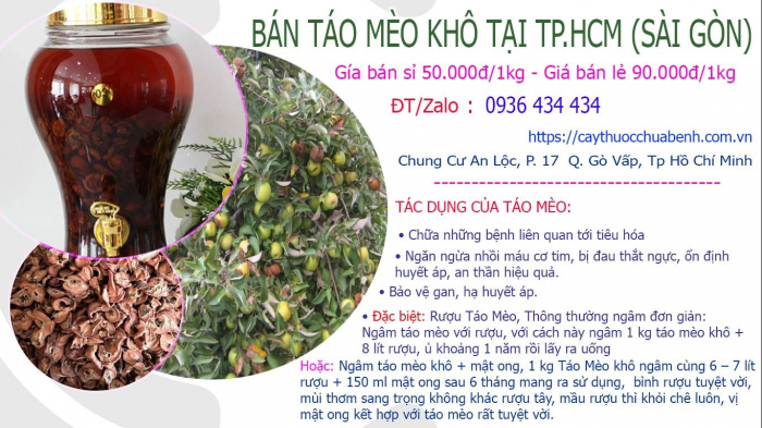 Mua bán Táo Mèo khô Yên Bái ngâm rượu giá từ 50.000đ/kg uy tín tại Tp.hcm (Sài Gòn)