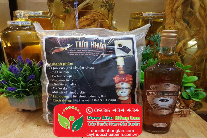 Mua bán Thang thuốc Tứn Khửn ngâm rượu giá từ 150.000đ/thang 1.5kg giao hàng toàn quốc